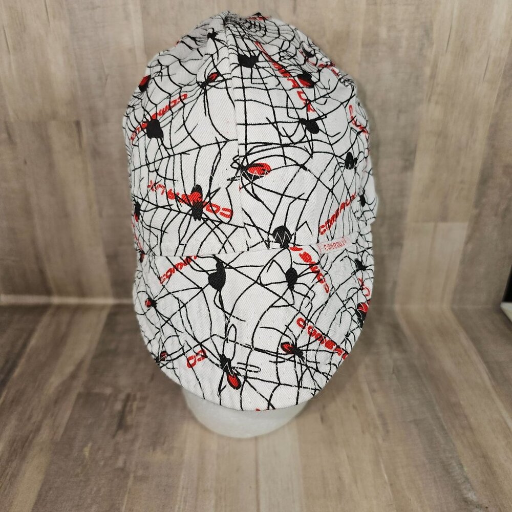 Hobart NWT Comeaux 7" Reversible Welders Cap Spiders Gray NEW